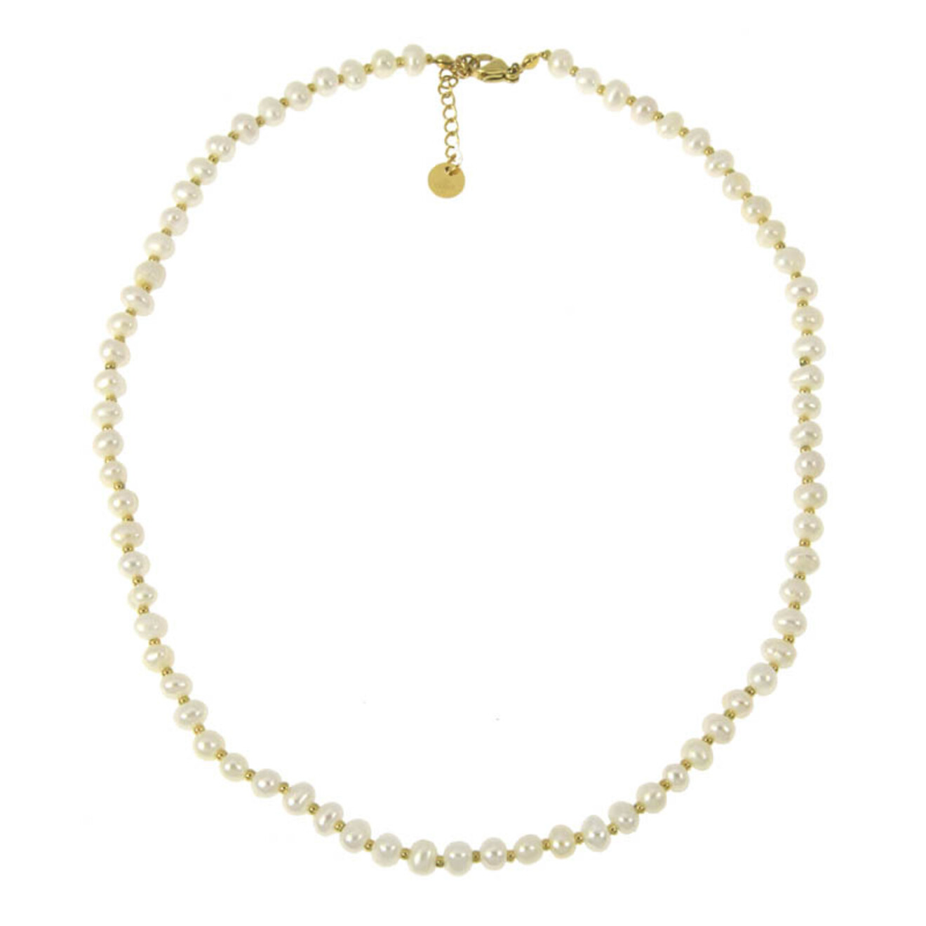 Lore zoetwaterketting goud