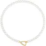 Gold lobster clasp shell pearl ketting