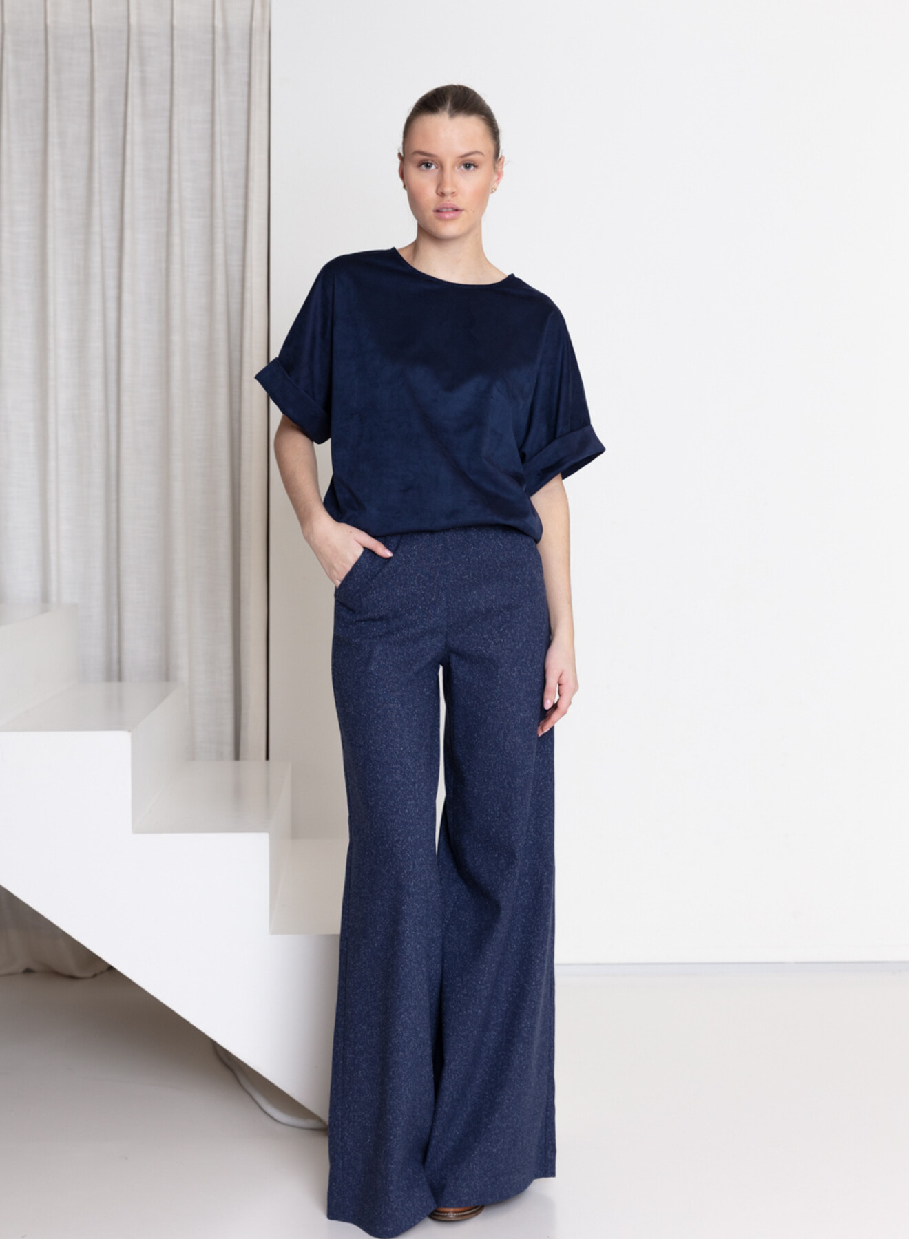 Annelies t-shirt navy