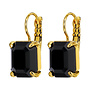 Segin oorbellen goud zwart