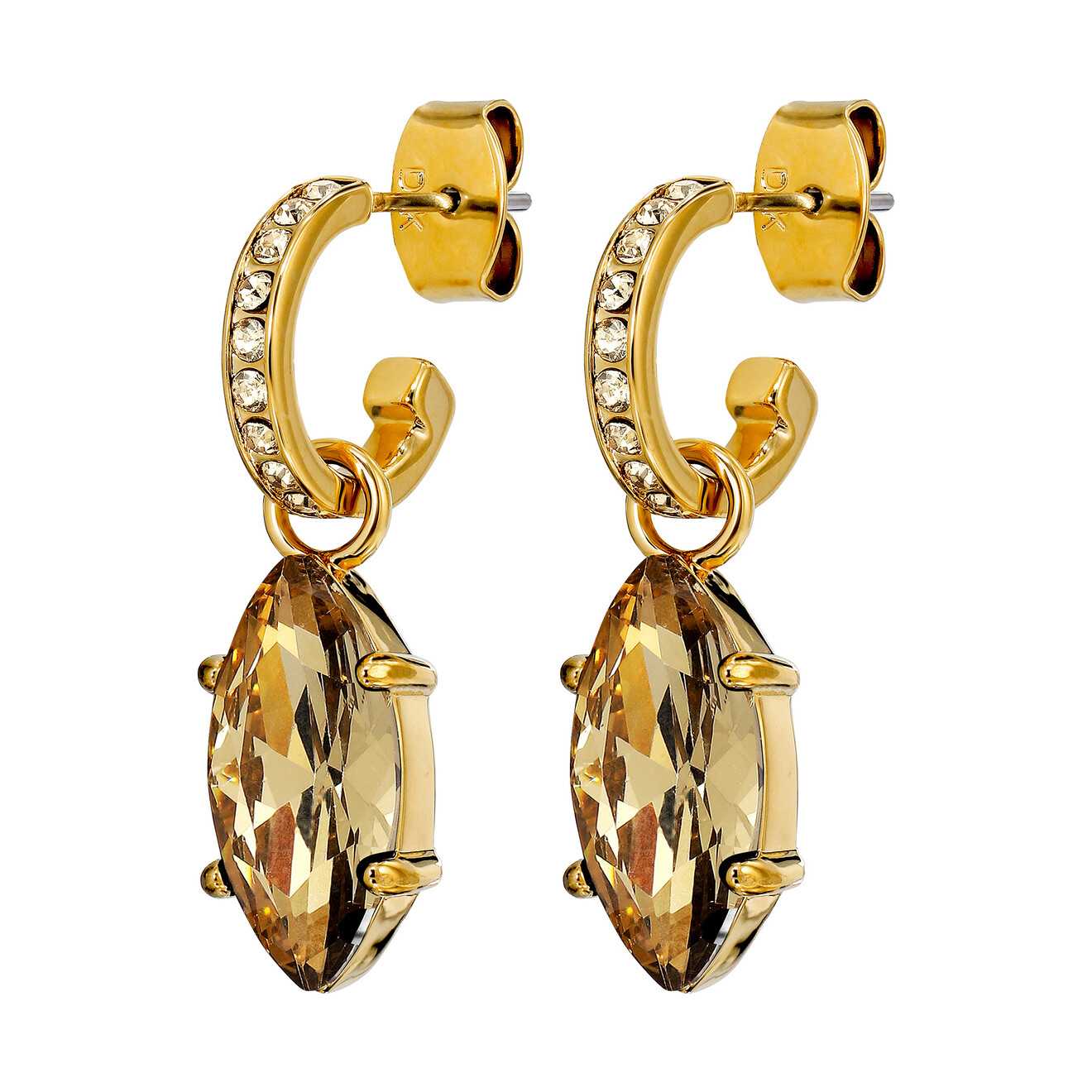 Junipe oorbellen champagne