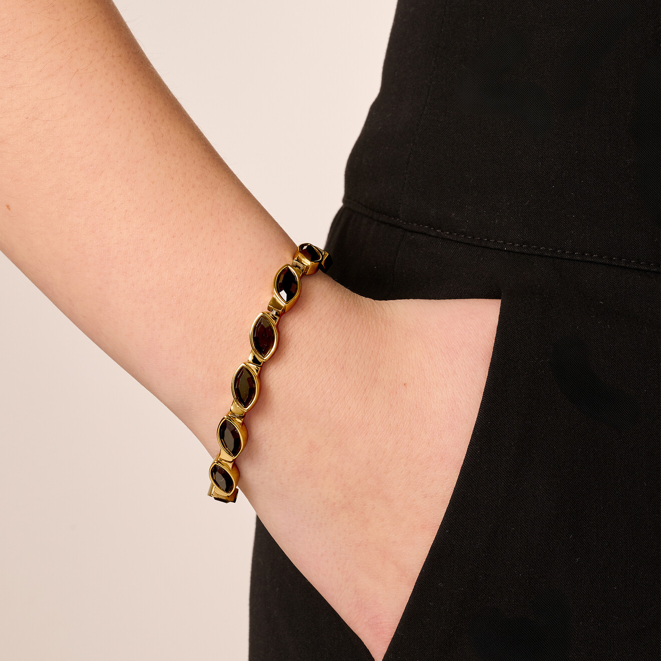 Celtis armband goud zwart