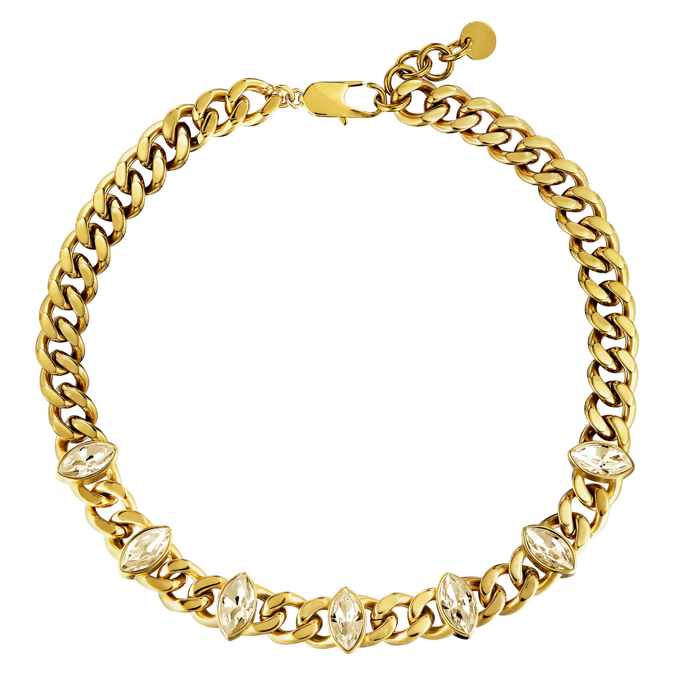 Punica ketting goud champagne