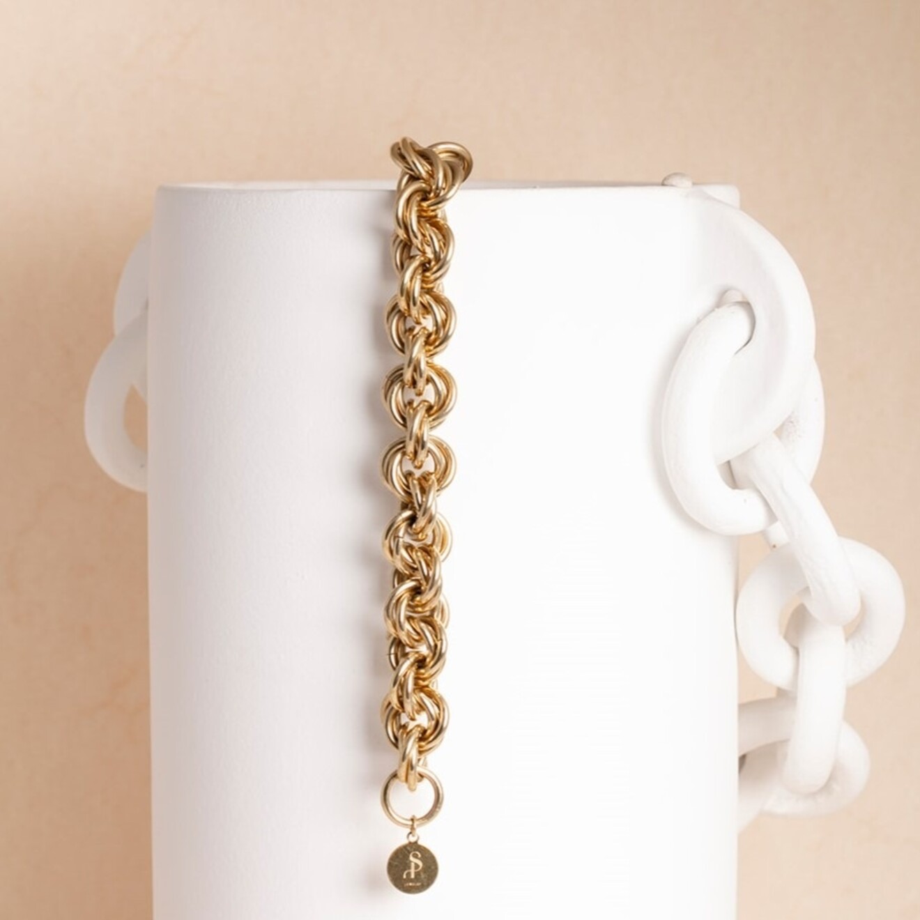 Maeve chain gouden armband