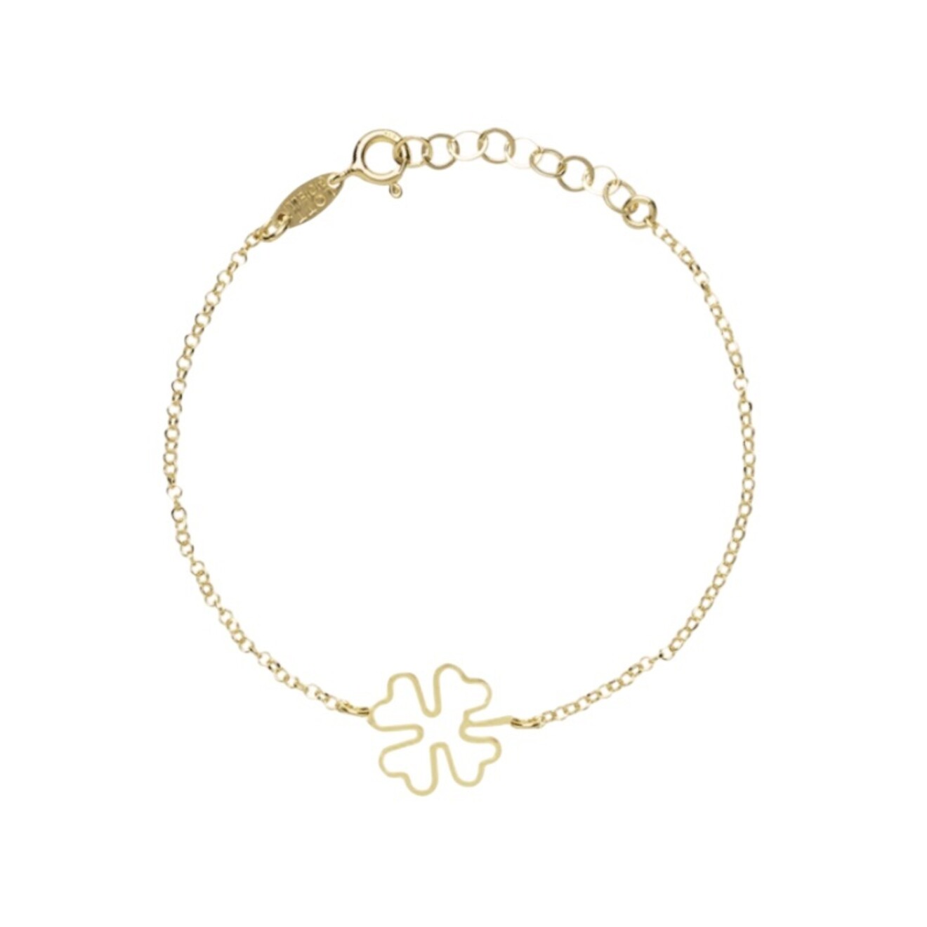 Symbol Clover Open Armband