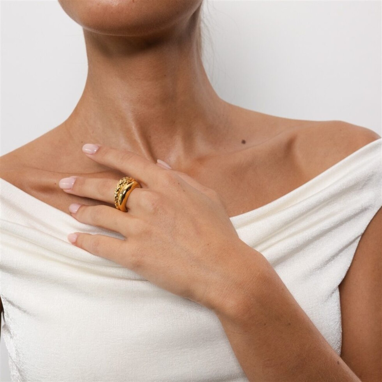 Petra soft ring goud