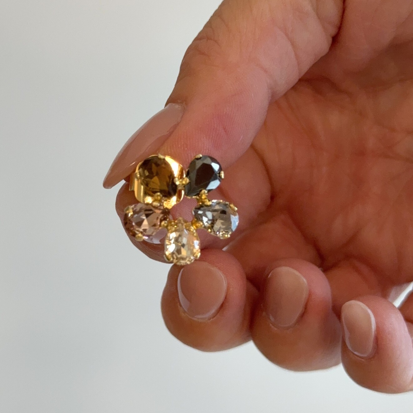 Selina bloem stud zachte wintermix