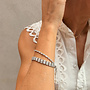 Tiny armband smal zilver