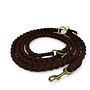 Gevlochten hands-free leiband Brownie L