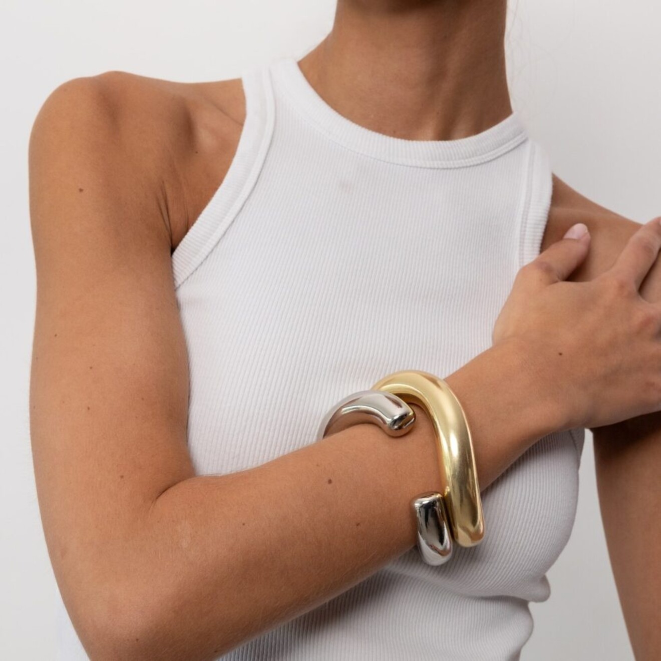 Lizia statement armband zilver
