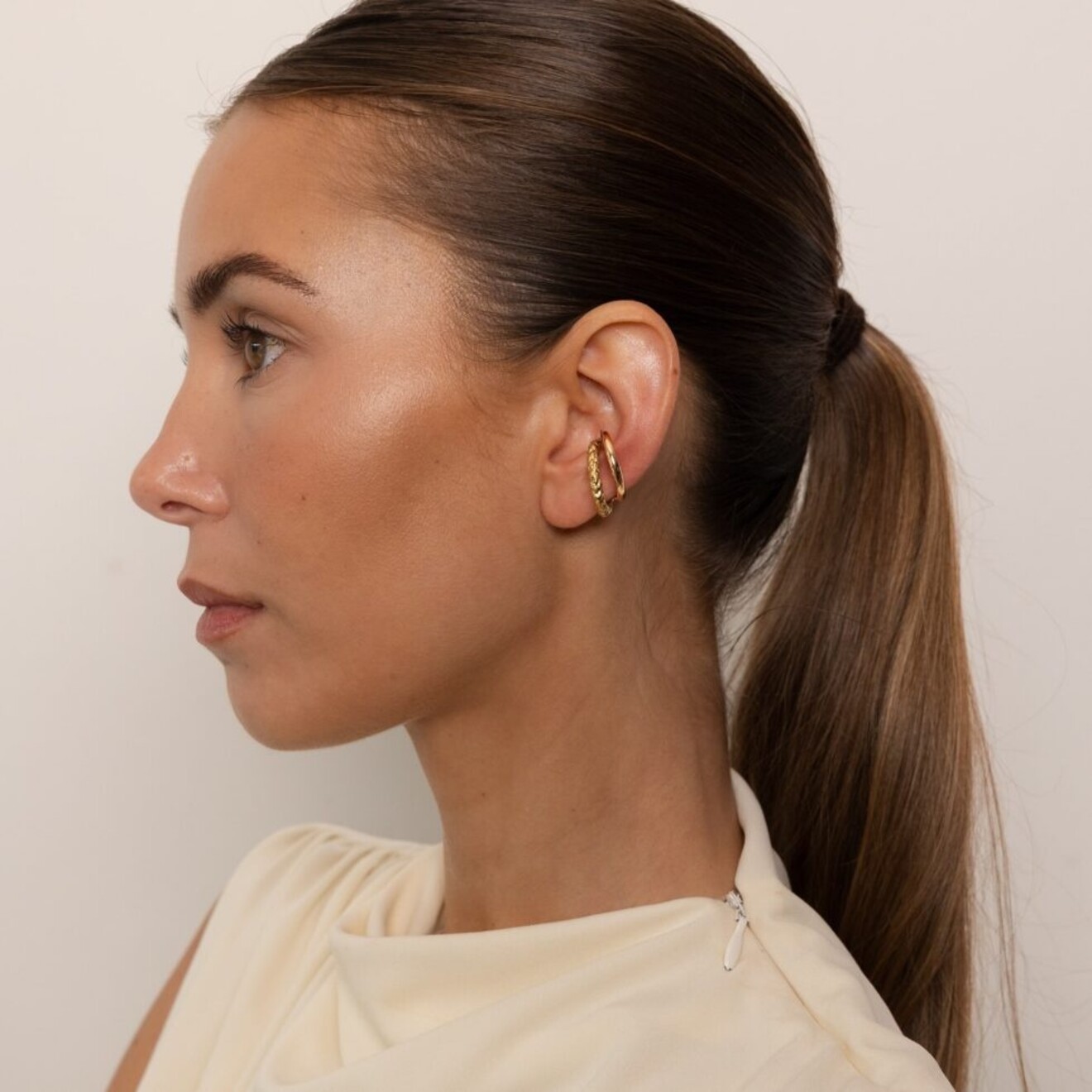 Petra ear cuff goud single