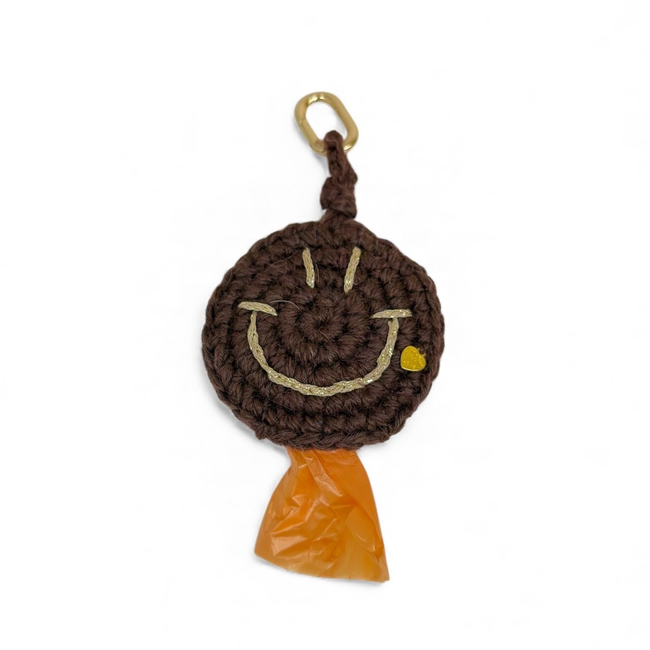 Smiley poopbag brownie