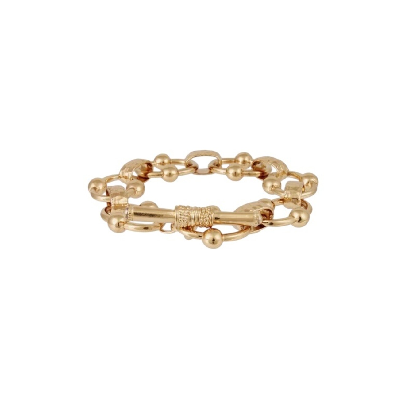 Rivage schakelarmband goud