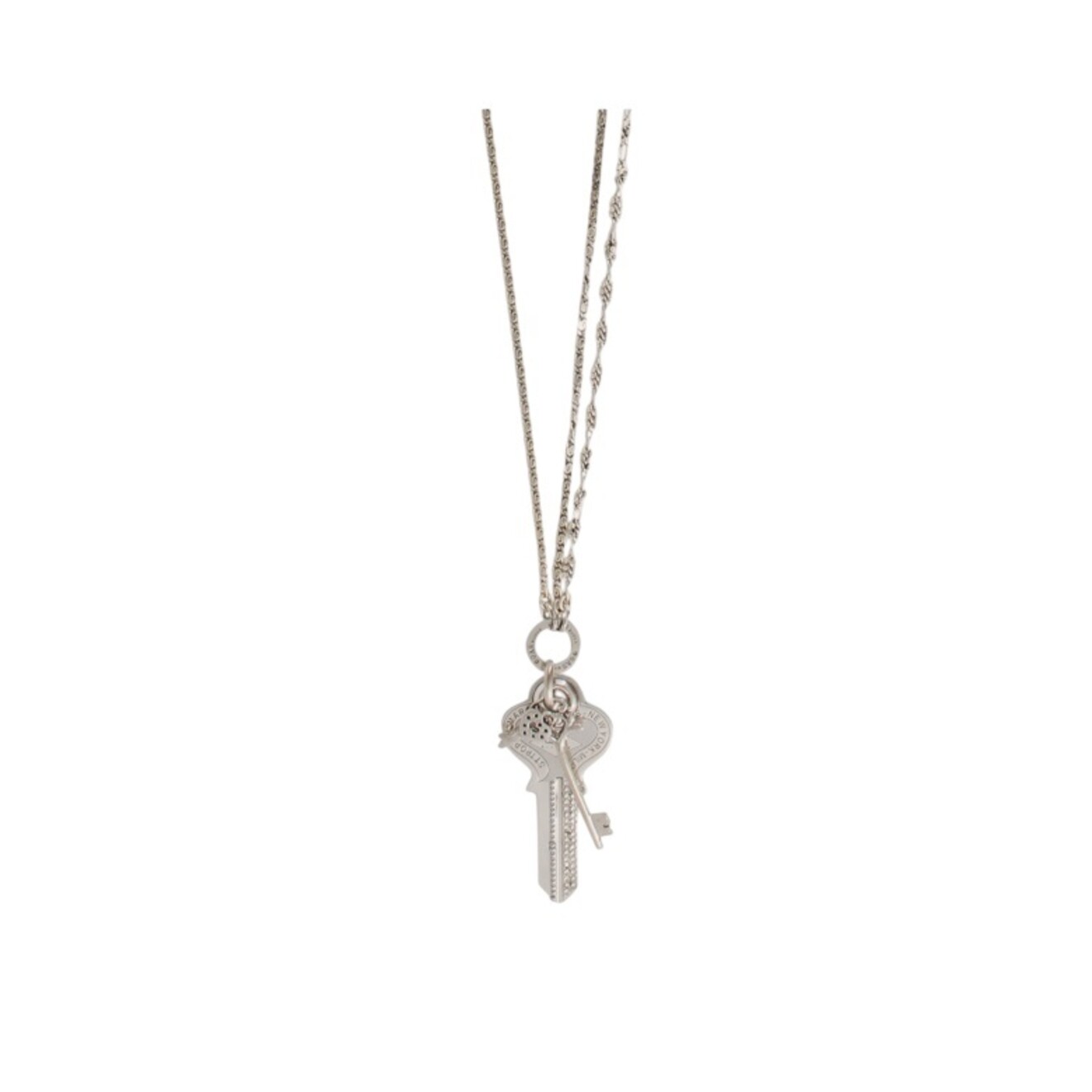 Lancelot lange ketting zilver