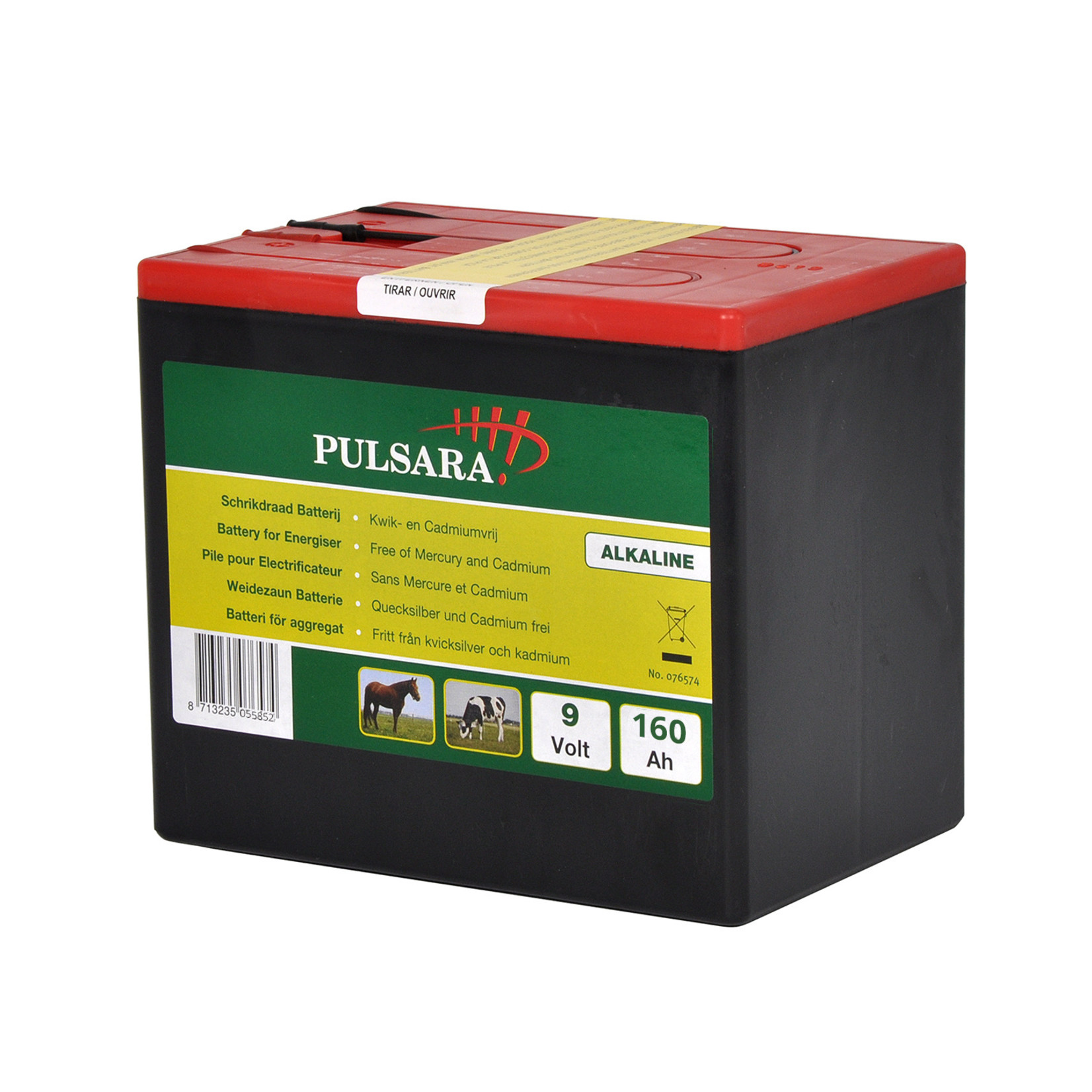 Pulsara Pile Alcaline Optimale 9V