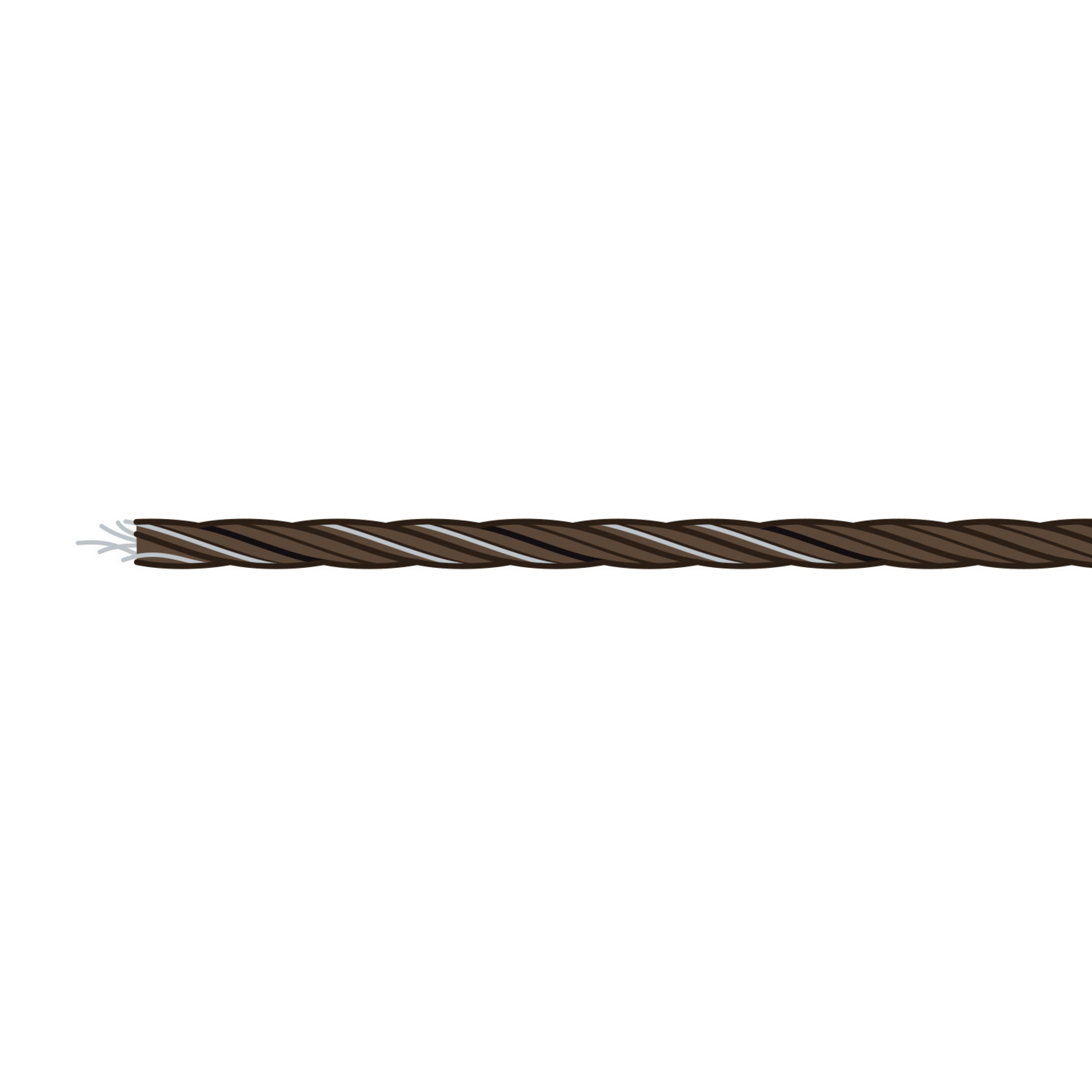 Pulsara Fil synthétique Basic 200m terra