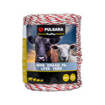 Pulsara Fil de clôture Pulsara Pro Plus – blanc, 200 m