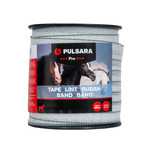 Pulsara Ruban de clôture Pulsara Pro – 40 mm, blanc, 200 m