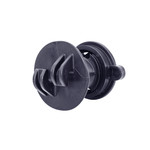 Gallagher Isolateur à écrou Gallagher – noir, ø 4-10 mm (lot de 20)