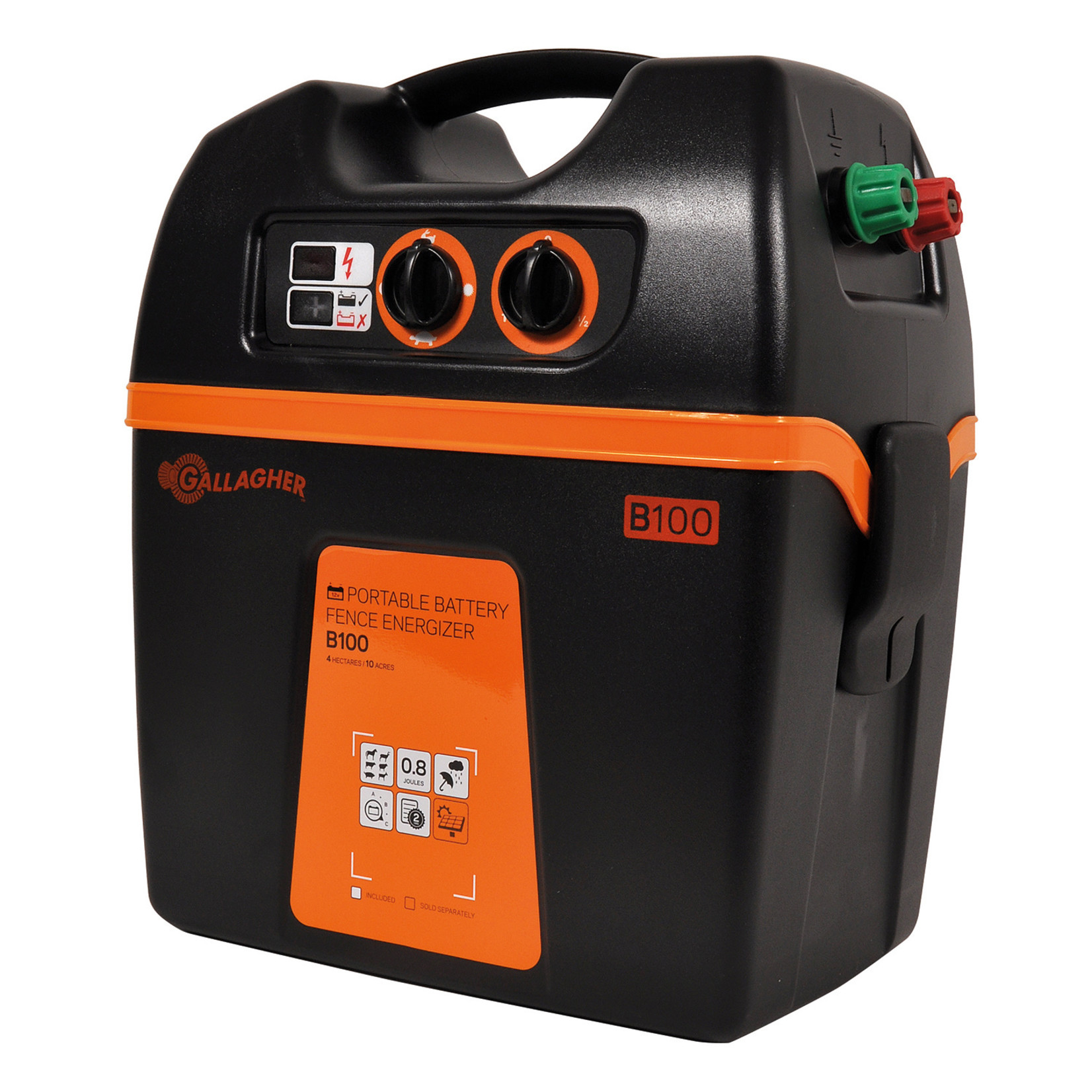 Gallagher Électrificateur sur batterie Gallagher B100 – 9/12 V