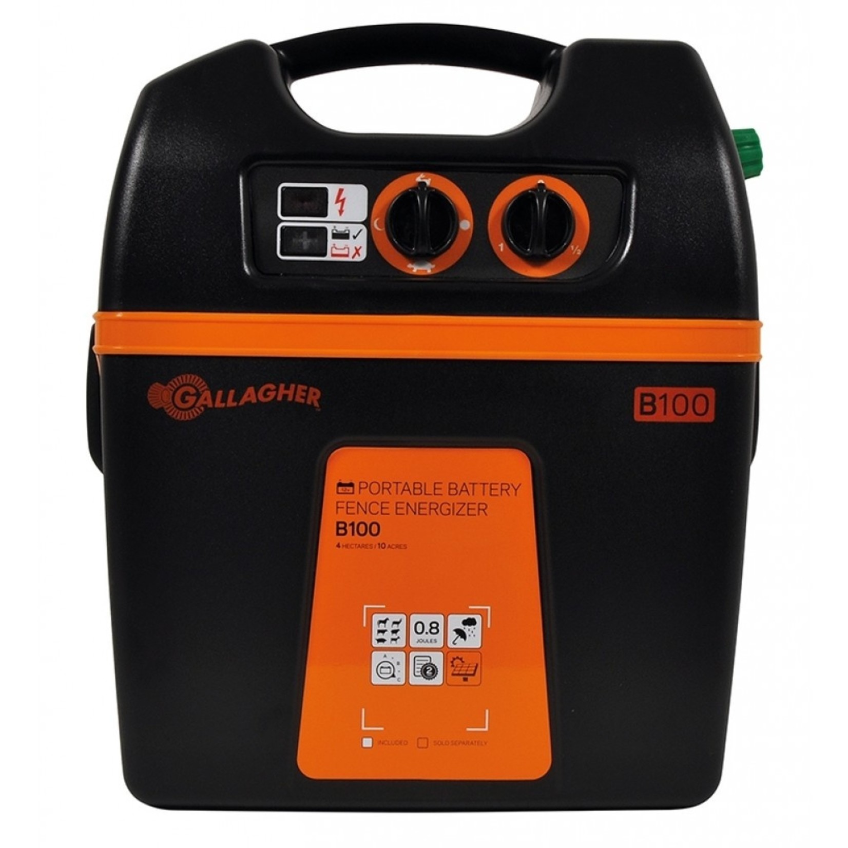 Gallagher Électrificateur sur batterie Gallagher B100 – 9/12 V