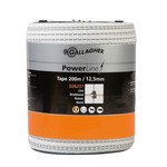 Gallagher Ruban PowerLine 12,5 mm (blanc, 200 mètres)
