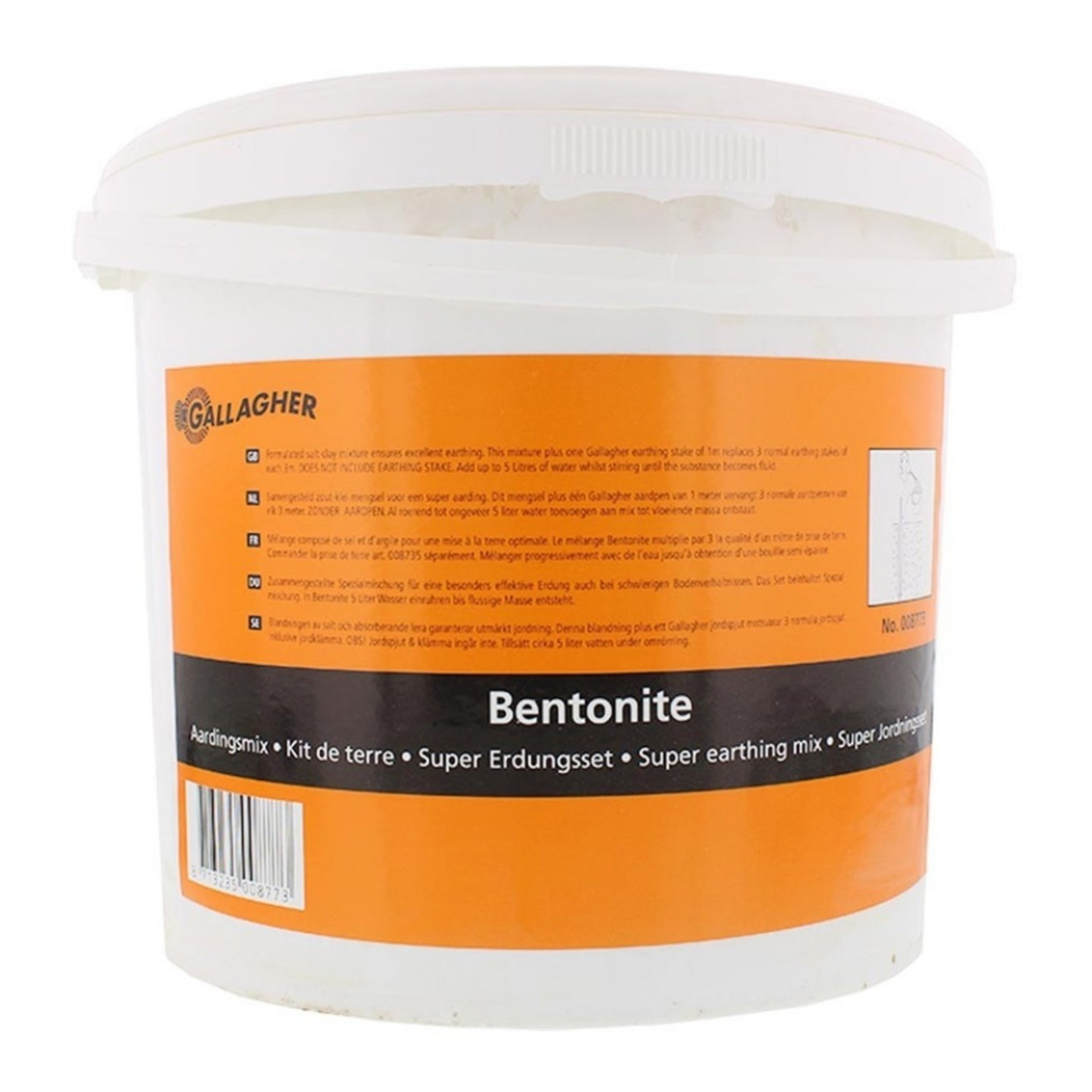 Gallagher Mélange Bentonite pour piquet de terre
