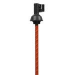 Gallagher Isolateur supérieur pour piquet fer Gallagher (lot de 5)