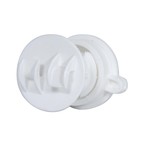 Gallagher Isolateur à écrou, blanc ø6-14mm (10 pcs)