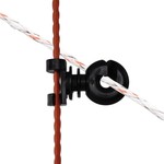 Gallagher Isolateur réglable pour piquets fer Gallagher (lot de 10)