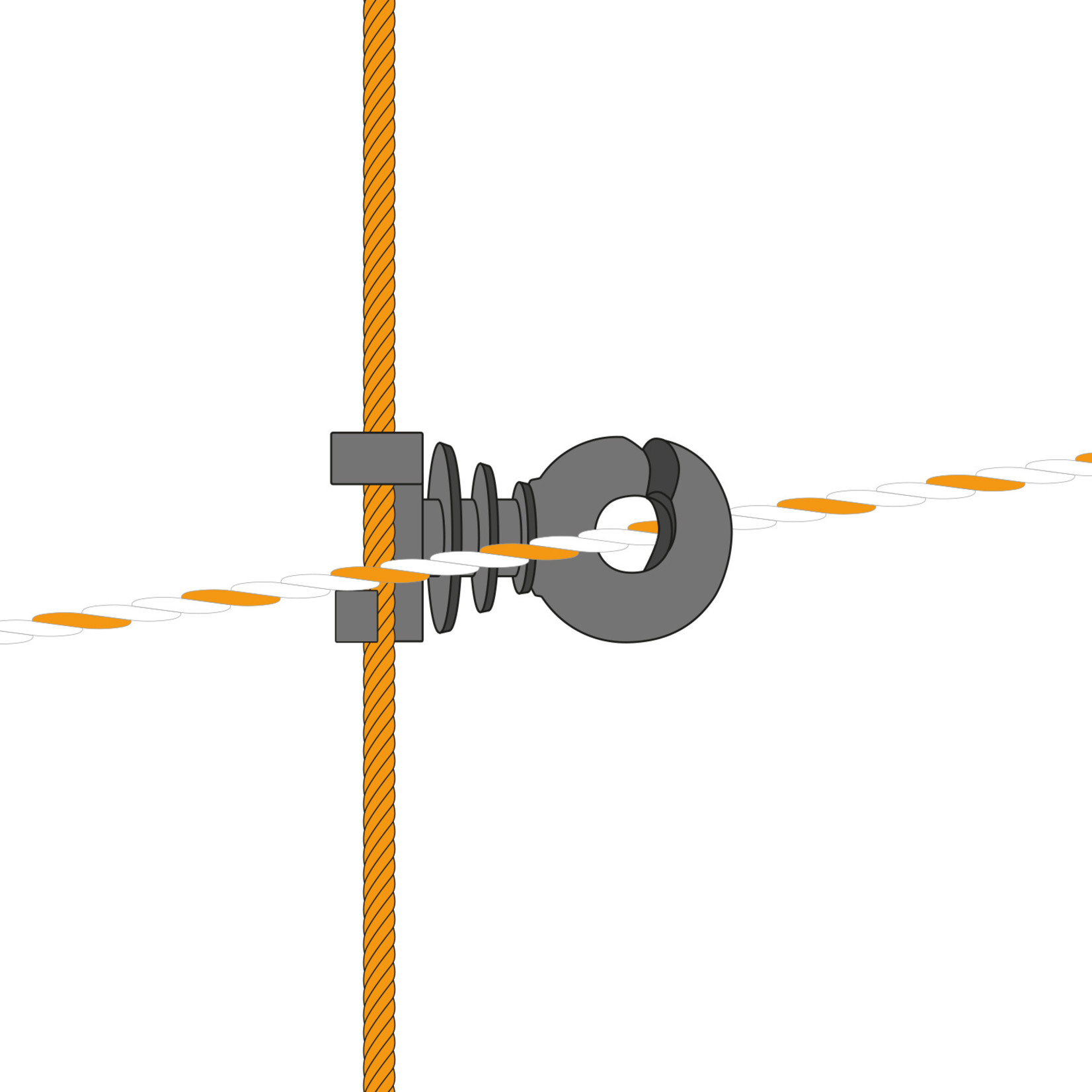Gallagher Isolateur réglable (10 pcs)