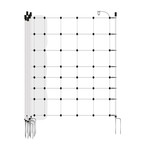 Gallagher Filet Turbo, blanc, pointe double, hauteur 90 cm, longueur 50 m