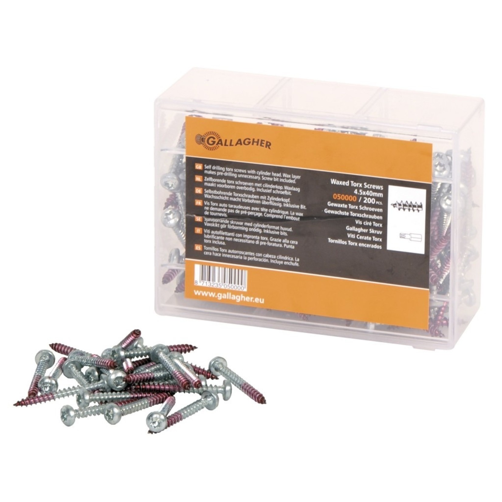 Gallagher Vis Gallagher (lot de 200)