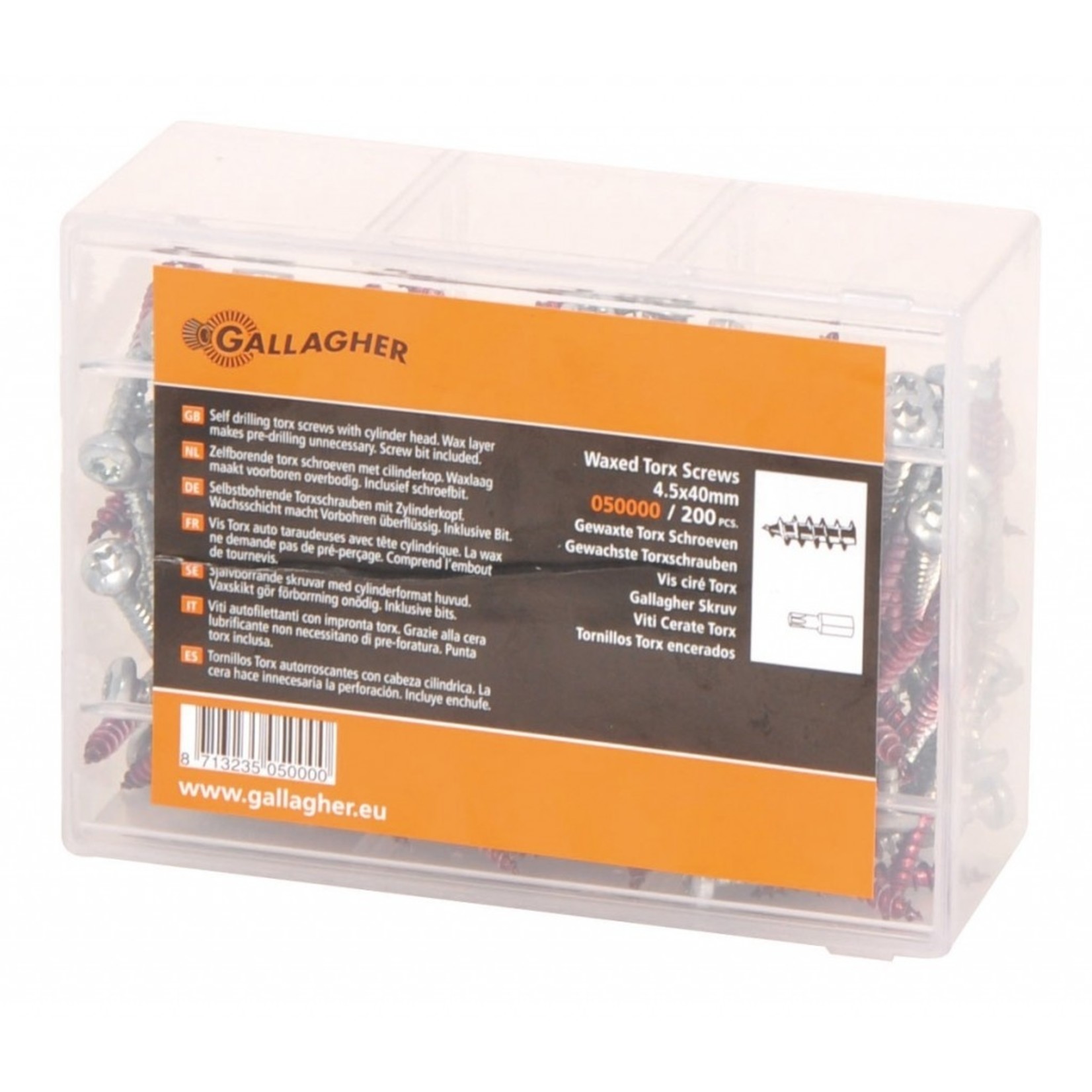 Gallagher Vis Gallagher (lot de 200)