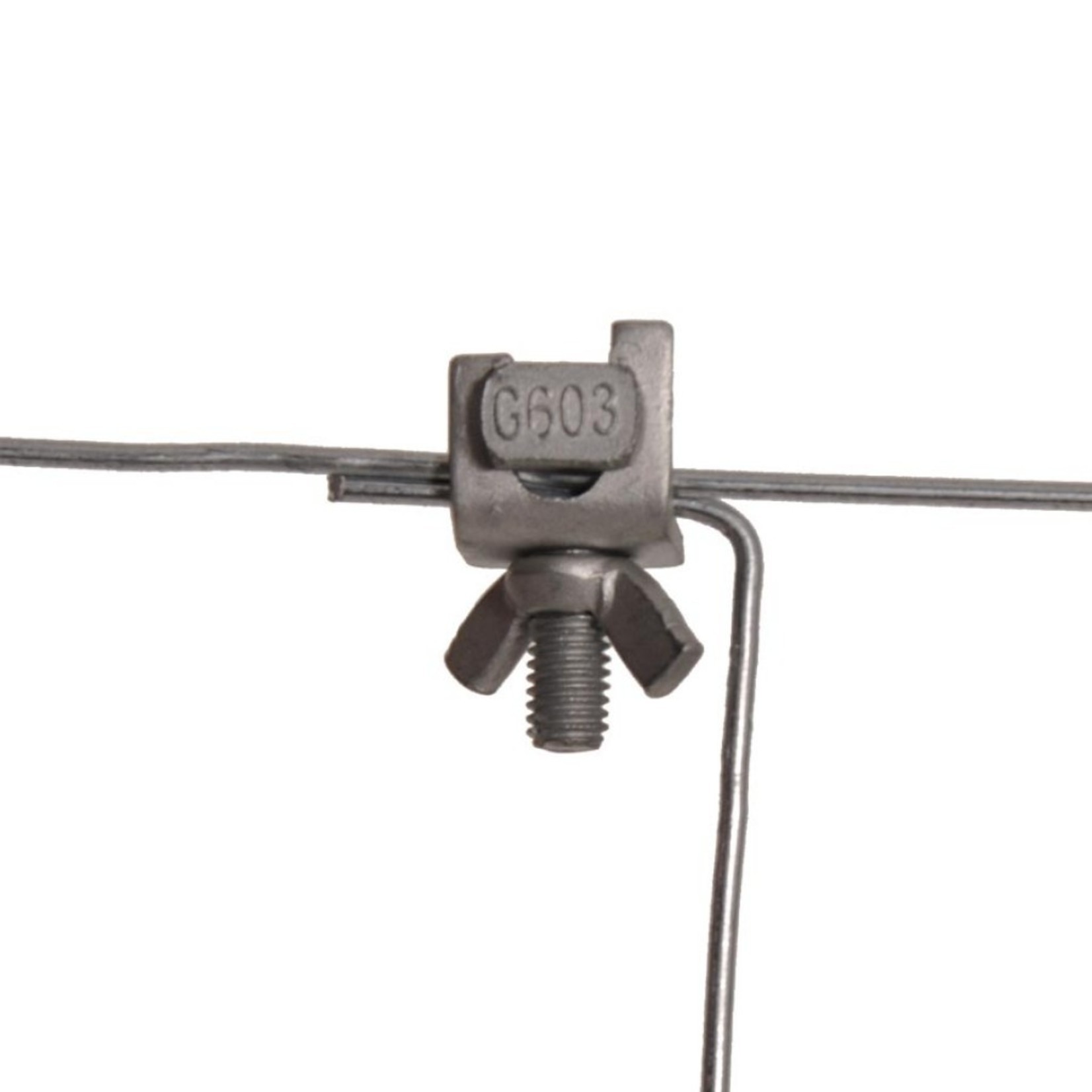 Gallagher Boulons coudés avec écrou papillon (10 pcs)