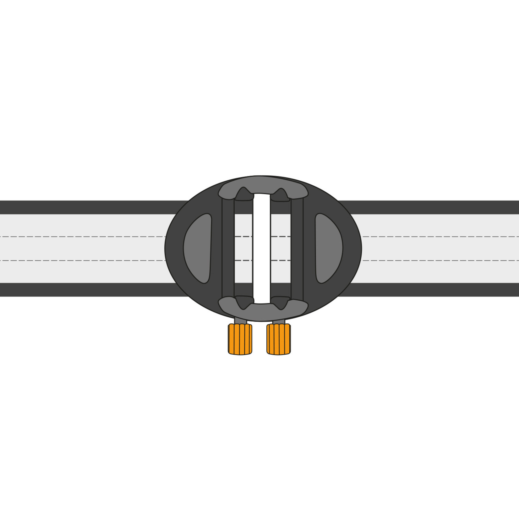 Gallagher Connecteur pour ruban Gallagher – 20 à 40 mm (lot de 5)