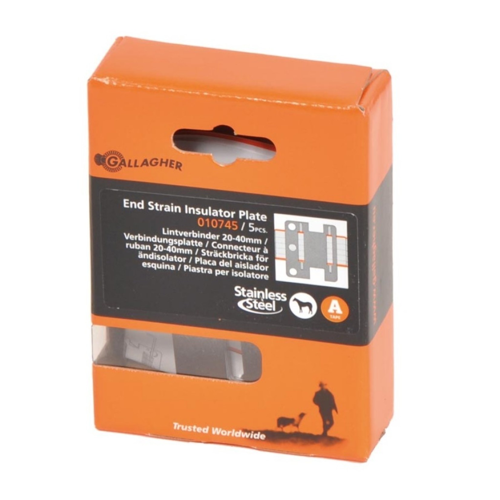 Gallagher Connecteur ruban (20mm/40mm) (5 pcs)