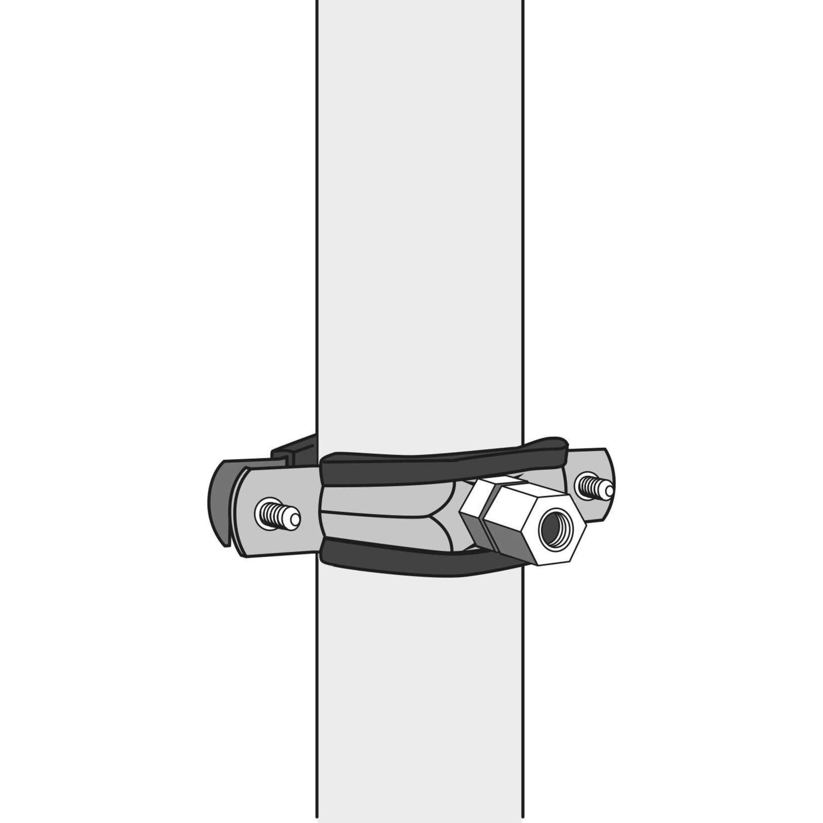 Gallagher Anneau de fixation Gallagher – ø 40-60 mm (lot de 5)