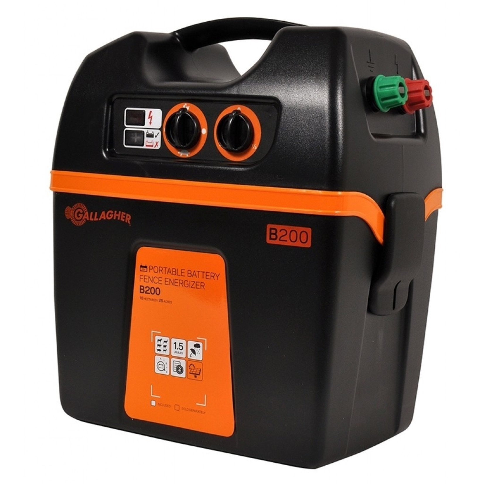 Gallagher Électrificateur solaire Gallagher S230 – B200, panneau 30 W, batterie 75 Ah