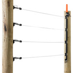 Gallagher Kit de porte 4 rubans Gallagher – 12,5 mm, blanc, 6 m
