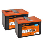Gallagher Pile Gallagher Powerpack – 9 V, 175 Ah (lot de 2)