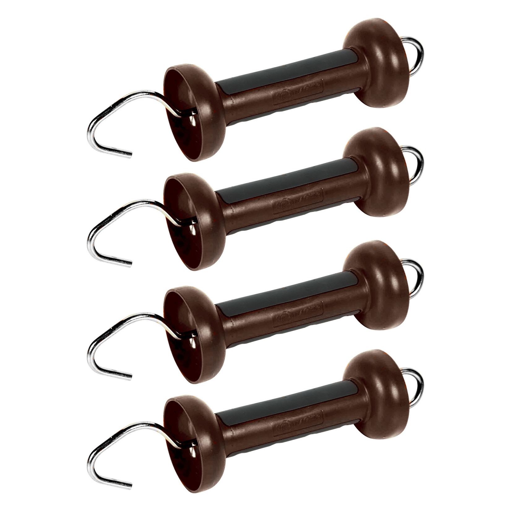 Gallagher Poignée de porte bi-matière Gallagher – terra, pour cordon (lot de 4)