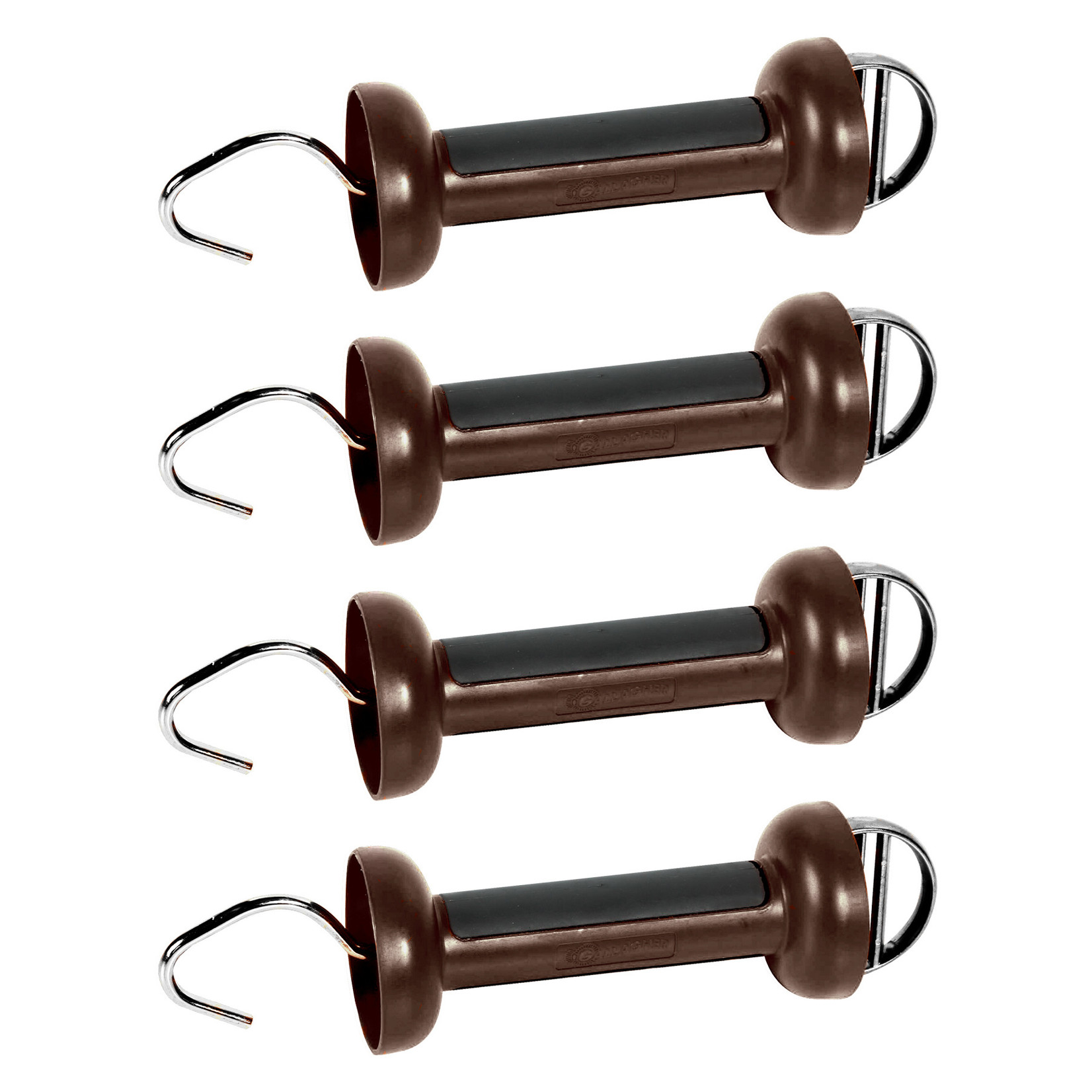 Gallagher Poignée de porte bi-matière Gallagher – terra, pour ruban (lot de 4)