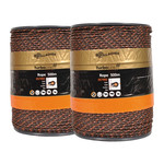 Gallagher Paquet DUO Cordon Turbo (terra, 2x 500 mètre)