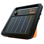 Gallagher S100 Électrificateur solaire avec batterie (1,0 J - Solaire) avec support gratuit