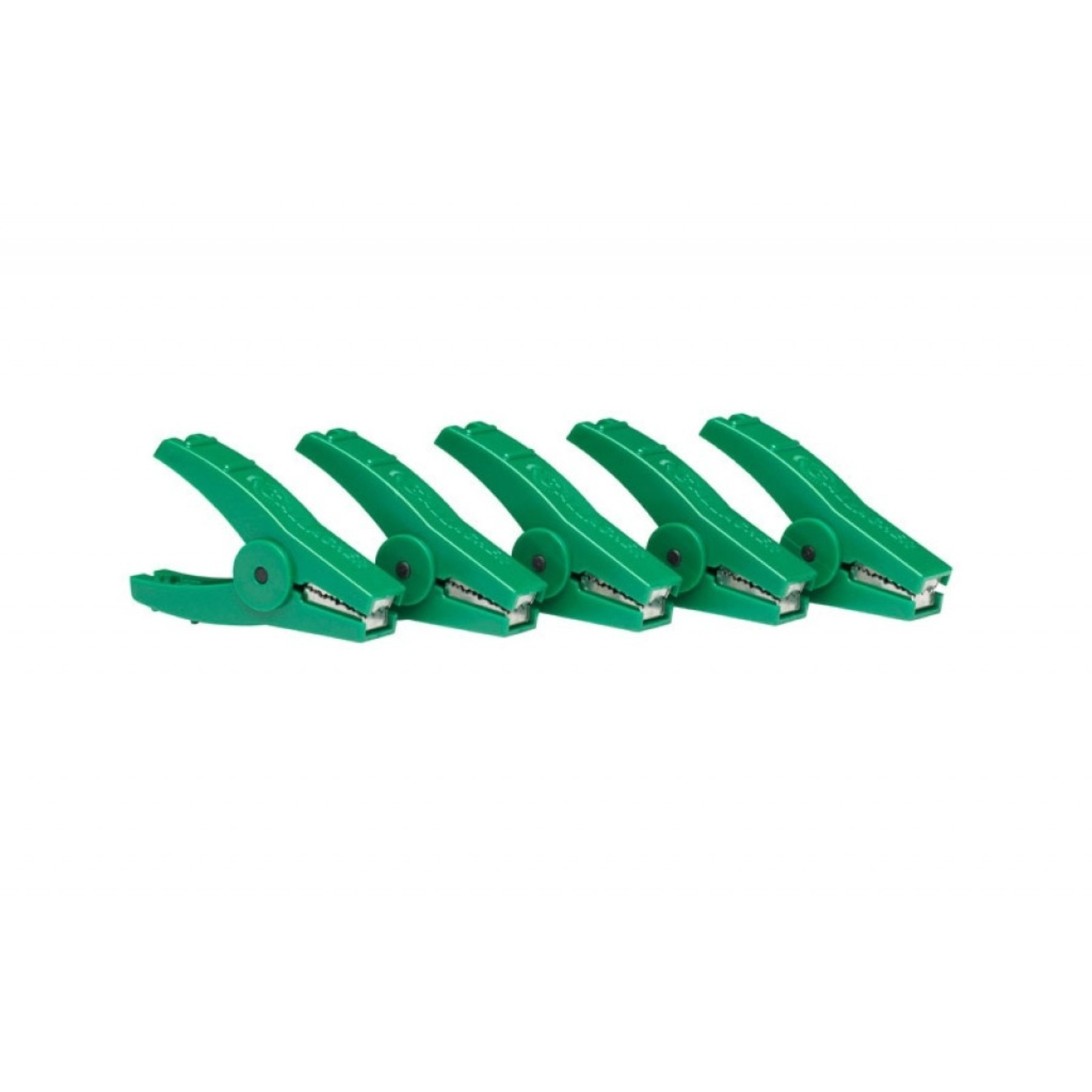 Gallagher Pince crocodile Gallagher – vert (lot de 5)