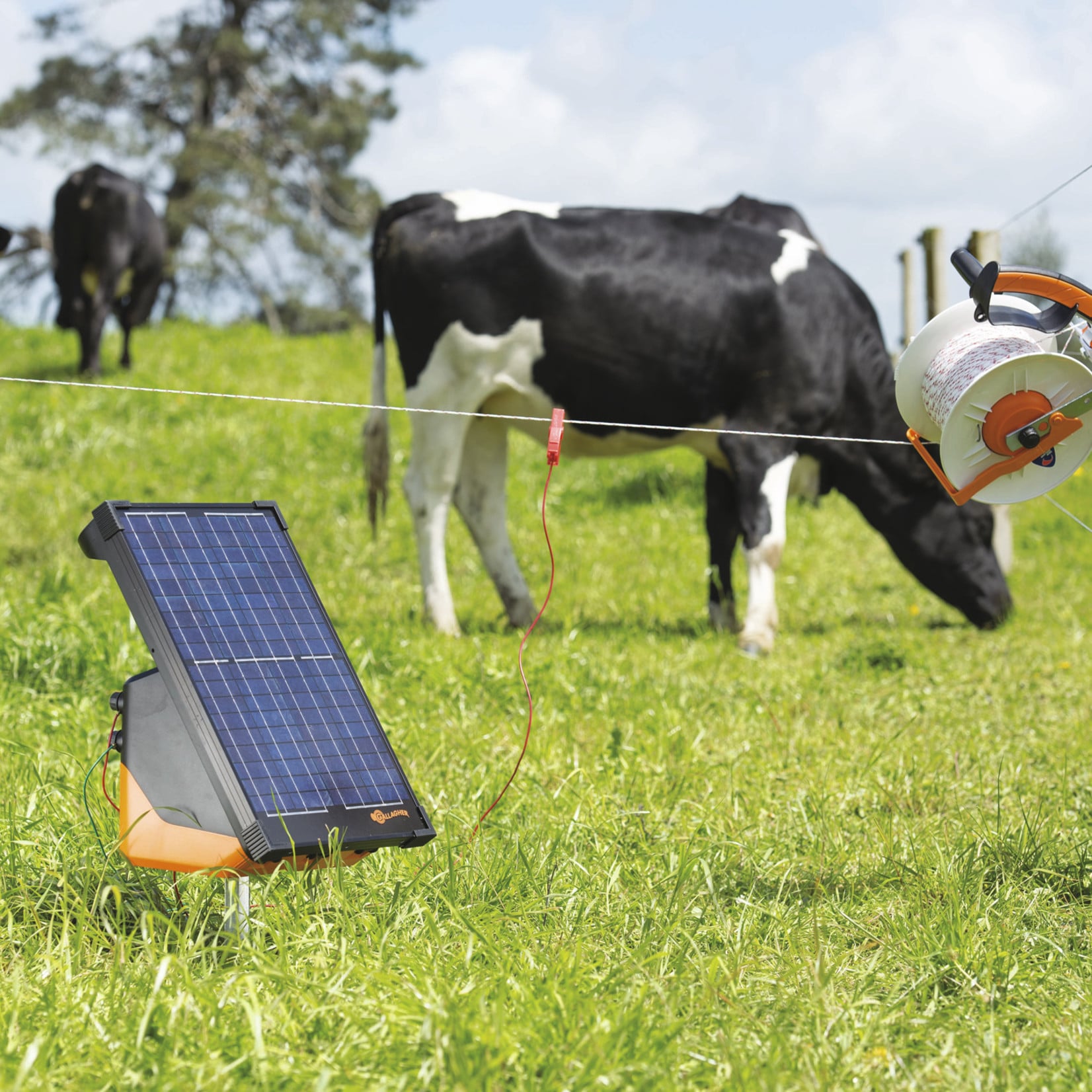 Gallagher S200 Électrificateur solaire avec 2 batteries (2,0 J - Solaire)