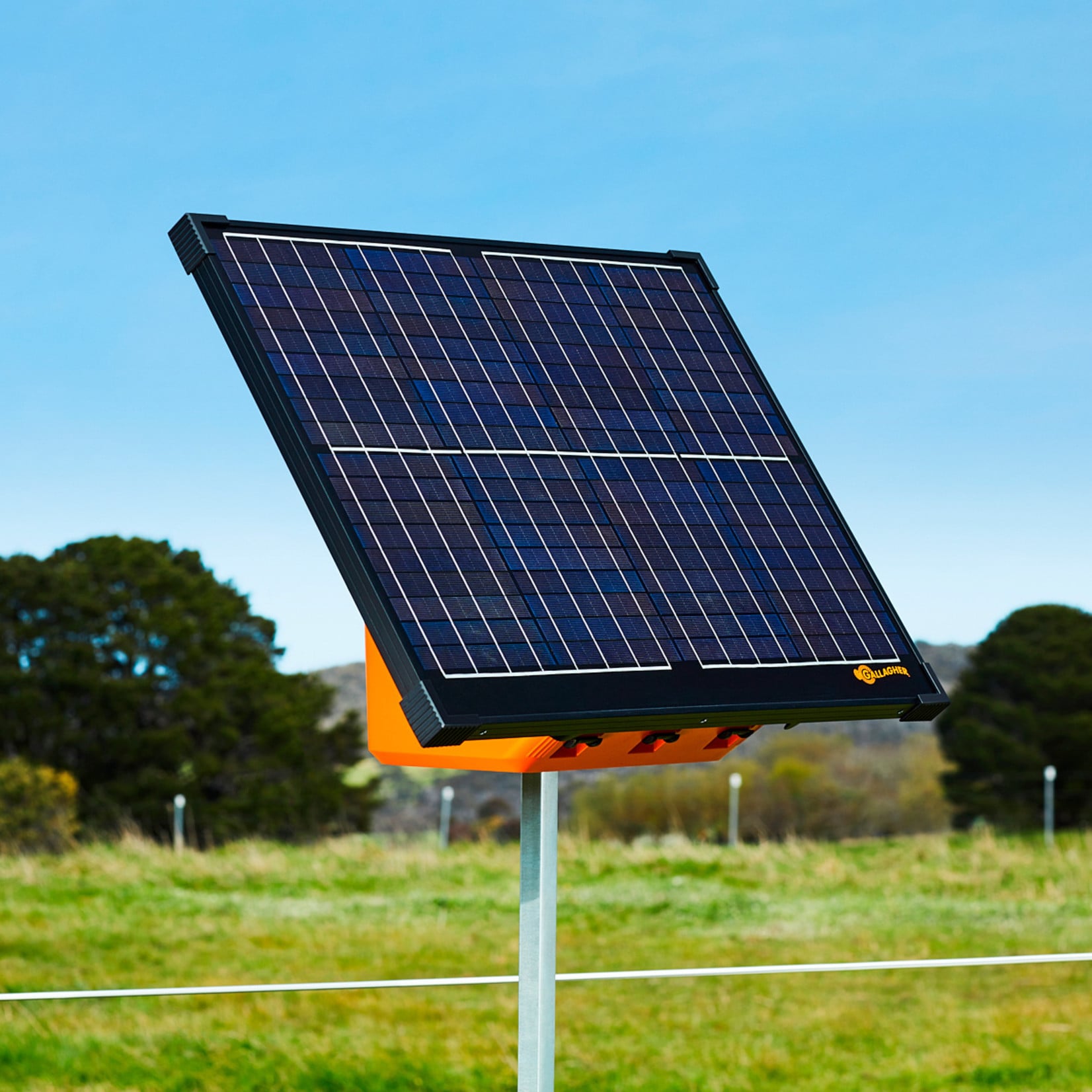 Gallagher S400 Électrificateur solaire avec 2 batteries (4,0 J - Solaire)
