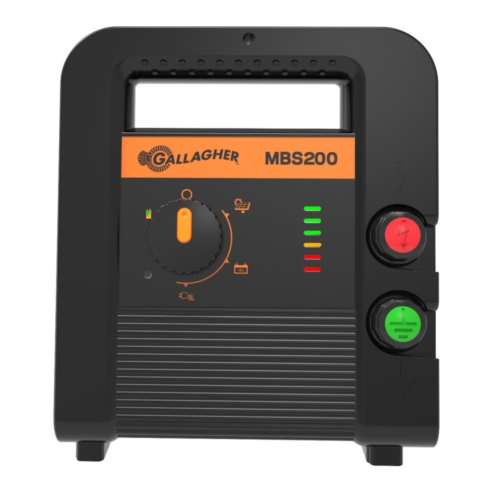Gallagher MBS200 Électrificateur multipower (2,0J - 230 V/12 V/Solaire)