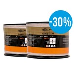 Gallagher Paquet DUO Ruban TurboLine 12,5 mm blanc 2 x 400 m